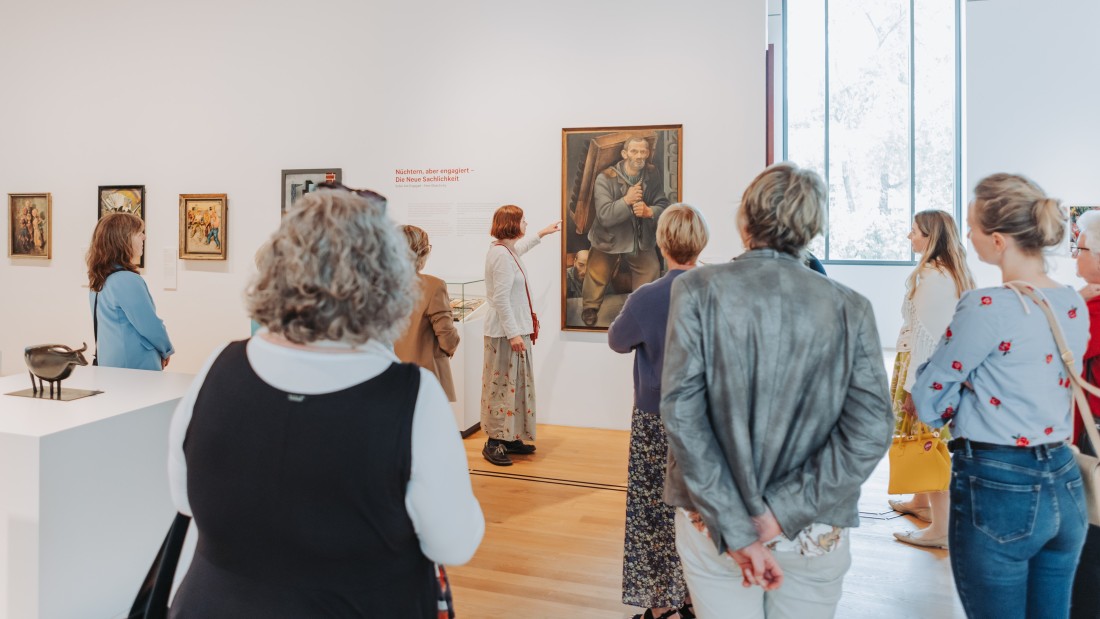 Führung durch die Ausstellung