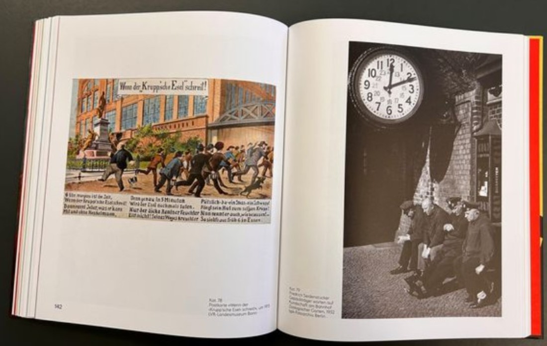 Aufgeschlagener Katalog - Sch&ouml;ne neue Arbeitswelt