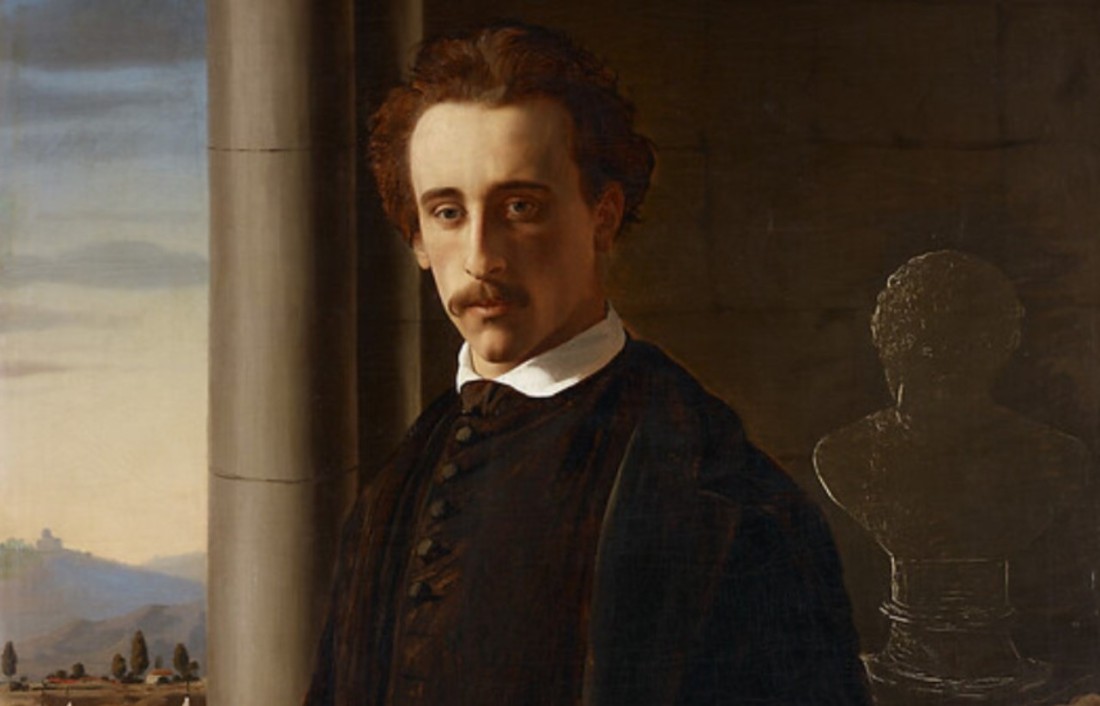 Gem&auml;lde mit dem Portait von Ernst aus'm Werth